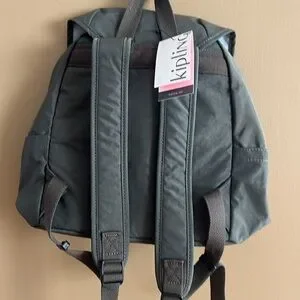 Kipling | Bags | Kipling Charcoal Field Green Backpack  display picture 1